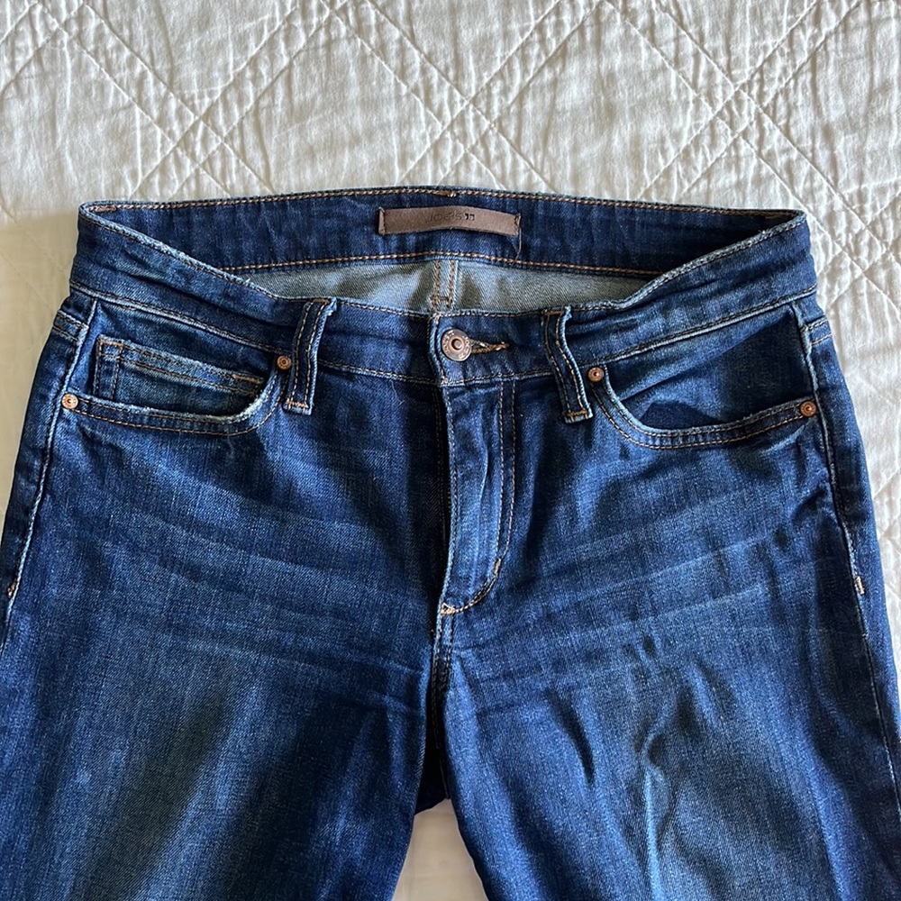 JOE’S JEANS Lucy petite skinny Jean size 27 raw hem - Picture 2 of 9
